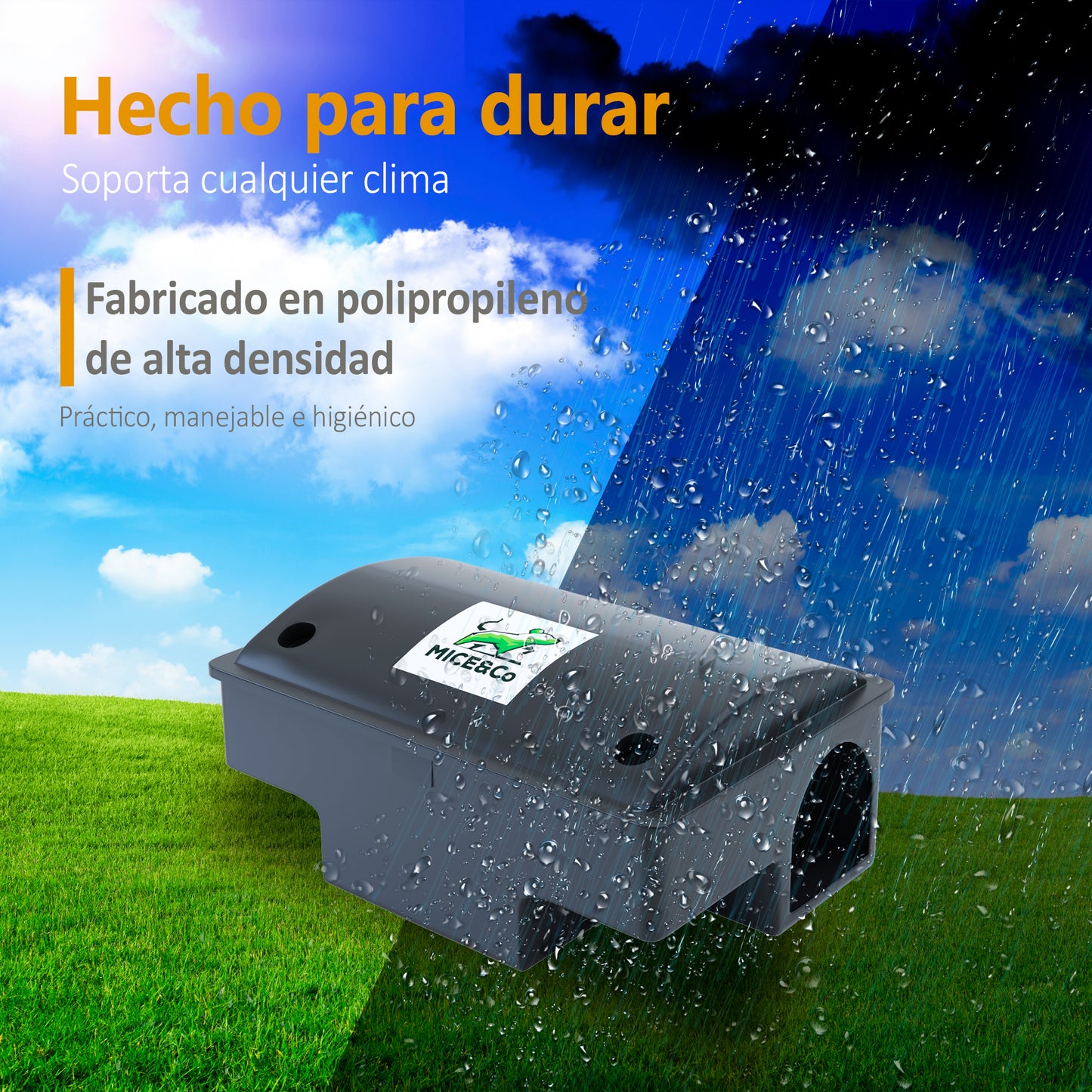 Portacebos para Ratas Grande Profesional - Pack 2 Unidades - Mice&Co