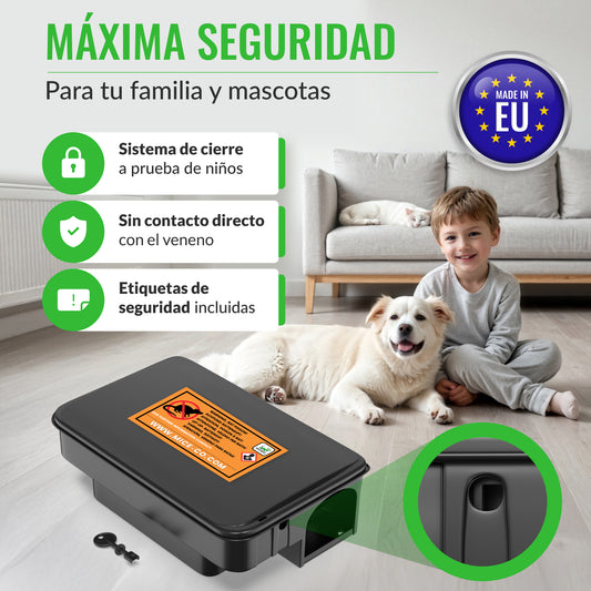 Portacebos para Ratas - Pack 4 Unidades - Mice&Co